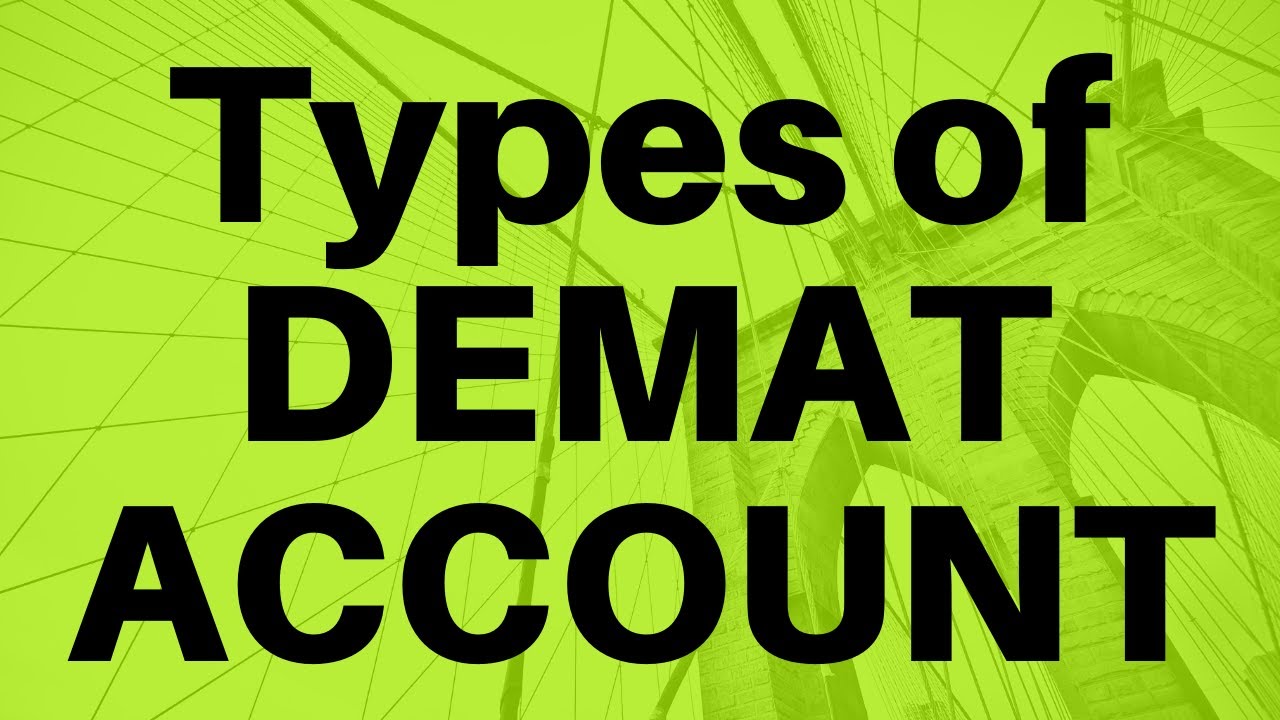 What is a Demat Account & Its Types - fitssmalbusiness